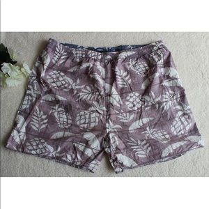 Newport Blue XXL Swim Trunks Pockets Elastic Waist